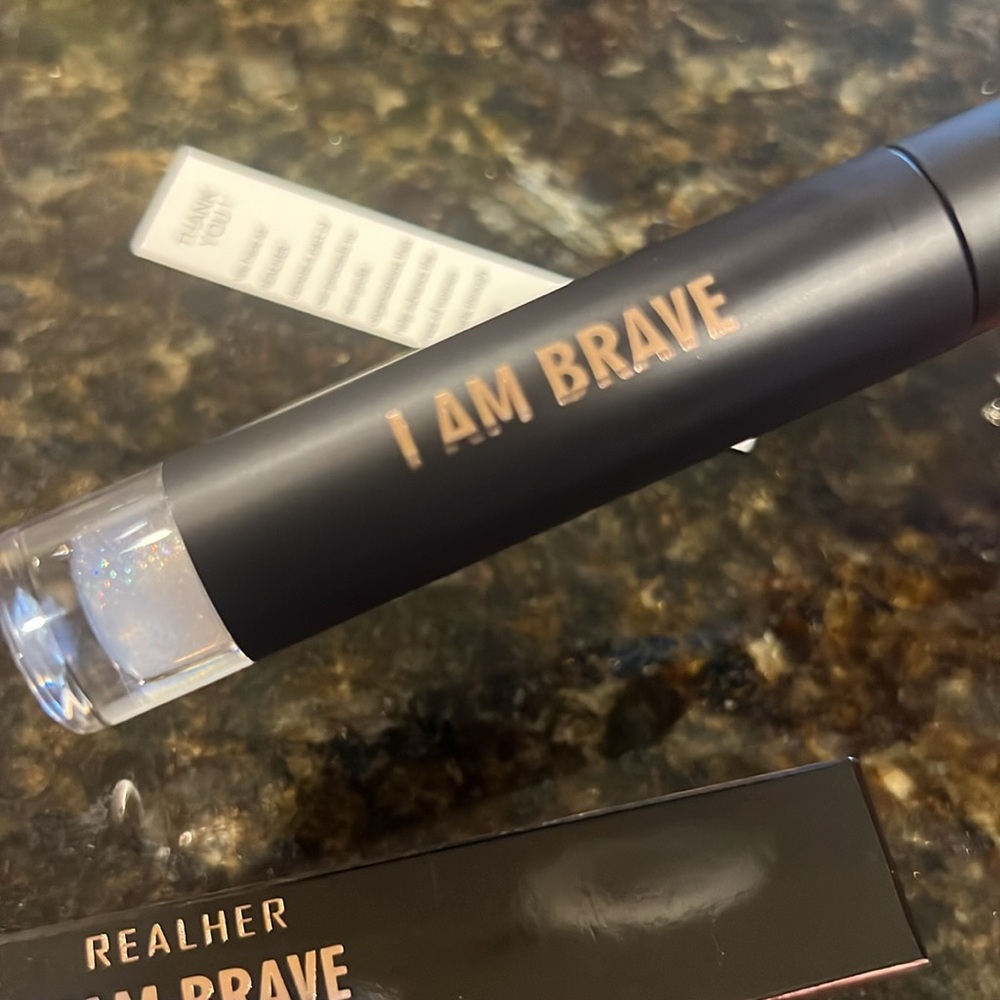 RealHer Lip Gloss - I Am Brave - Shimmery Silver - Picture 12 of 12
